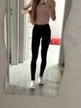 Leginsy sportowe push up xs czarne