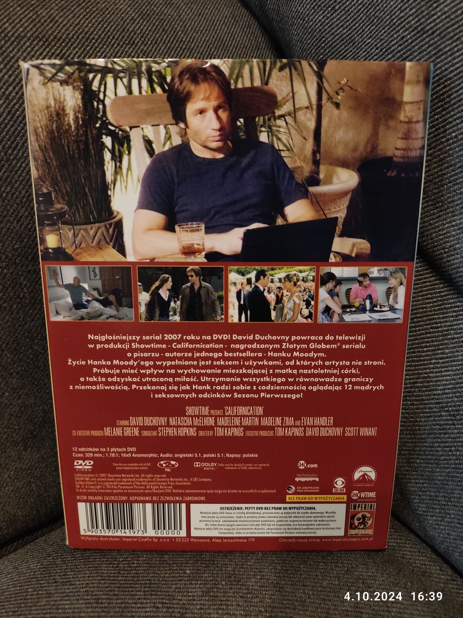 Californication sezon 1 lektor napisy PL serial David Duchovny