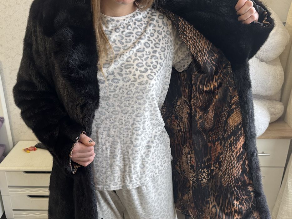 Норковая шуба б/у