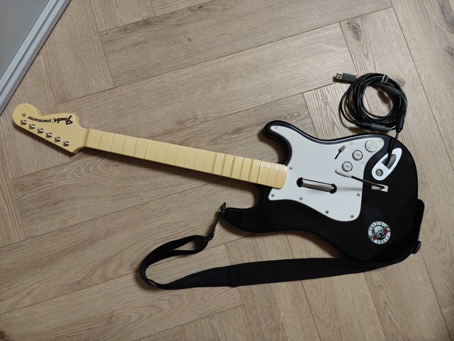 Xbox 360 PC Guitar Hero Gitara Rockband Harmonix Fender 100% Sprawna