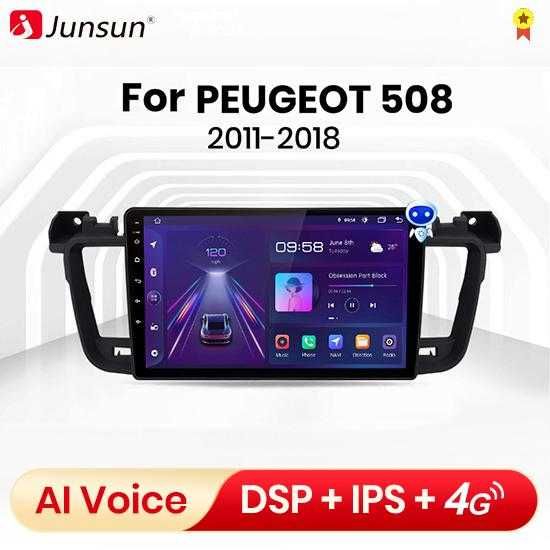 Rádio 2 DIN Android Peugeot 508 •GPS Wifi BLUETOOTH OFERTA câmara