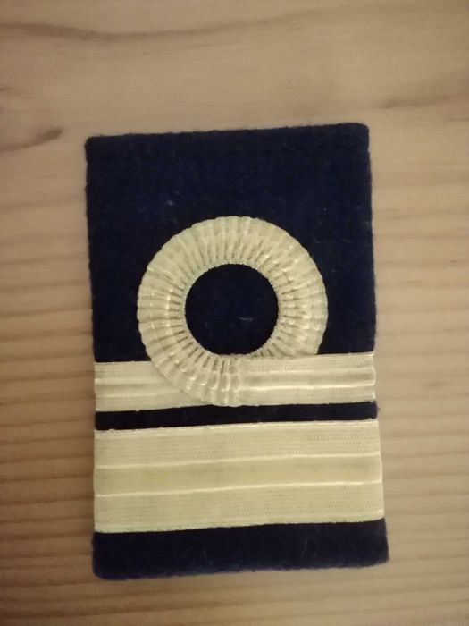 Patente Militar Antiga - Marinha de Guerra Portuguesa: Capitão Tenente