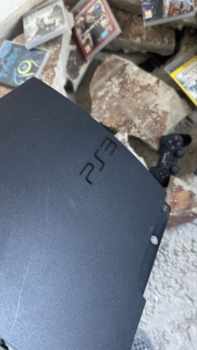 Playstation 3 slim ps3fat з іграми в комплекті