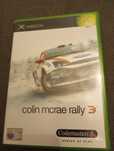 Colin Mcrae Rally 3 Xbox caixa manual e capa