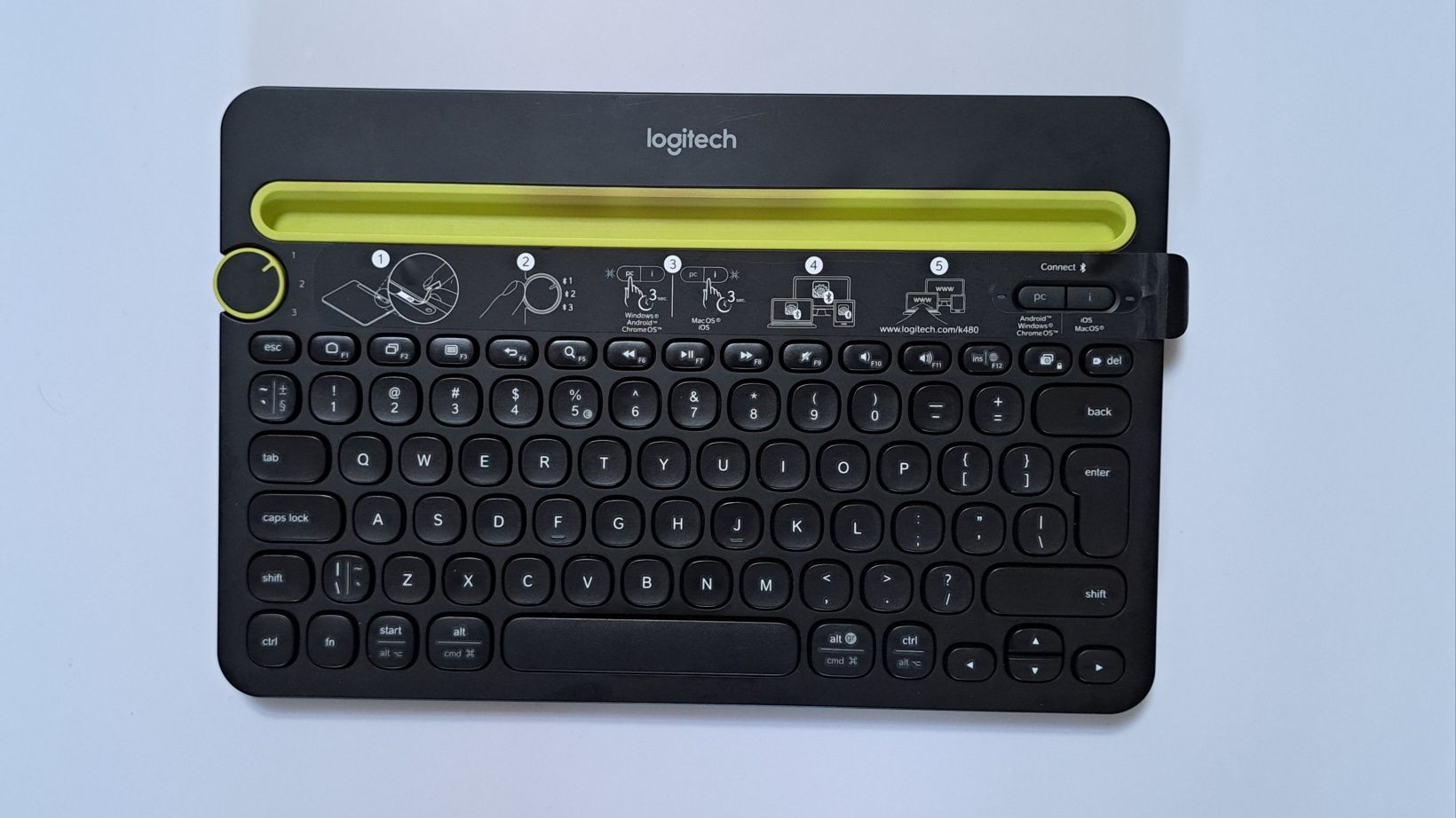 LOGITECH K480 MULTI-DEVICE klawiatura do tabletu  telefonu