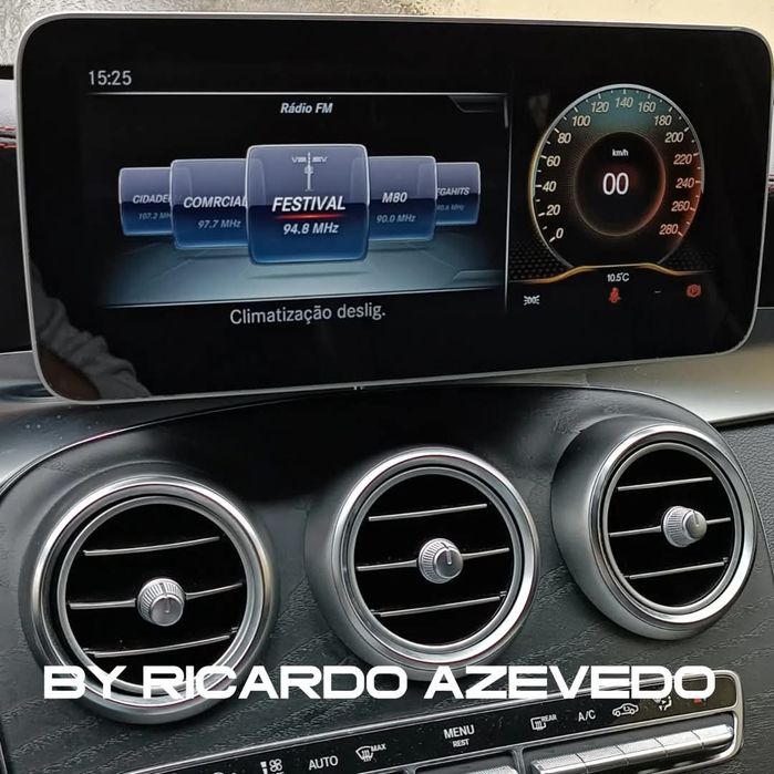 Ecrãs tátil Snapdragon Mercedes