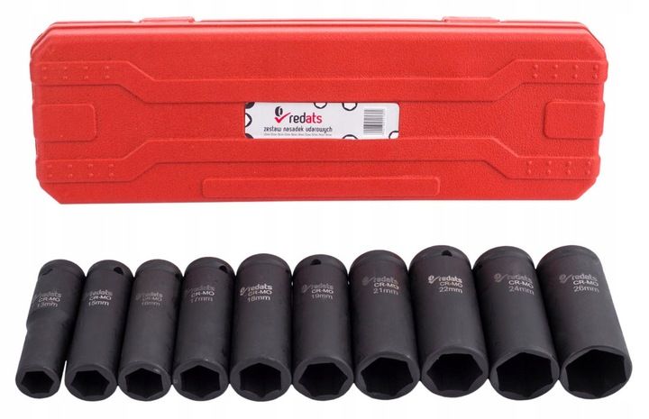Nasadki Udarowe Długie Redats 13-26 Mm 1/2"