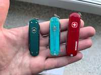 EDC складной ножик Victorinox Classic Transparent (Tropical blue)