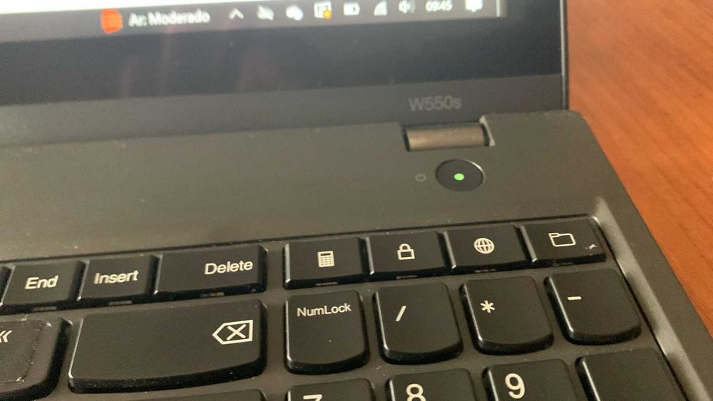 Lenovo W550S I7 5ª 16GB memória 500 Disco ecrã 3k