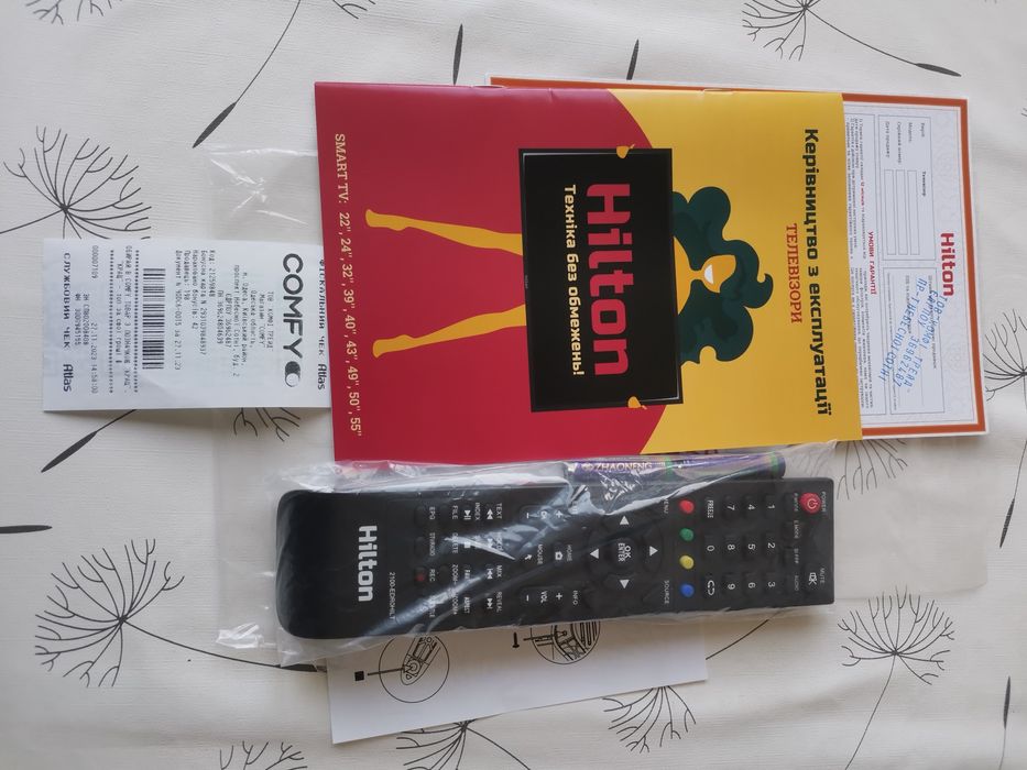 Телевизор Hilton 24SH1, Smart TV
