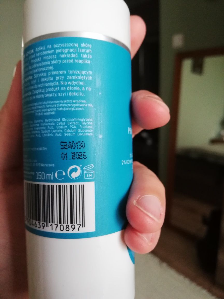 BasicLab primer tonizujący Micellis do skóry wrażliwej 150 ml