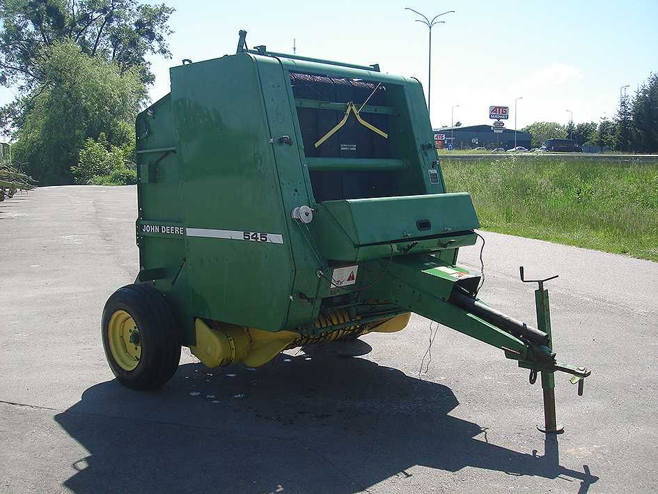 Пресс подборщик John Deere 545 (Тюкопрес Прес підбирач Claas Krone)