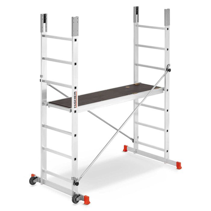 Rusztowanie aluminiowe składane jezdne HIGHER Addy wysokość 4,70m