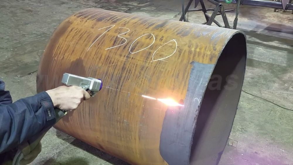 Лазерна чистка металу, лазерний піскоструй, лазерний очисник іржі