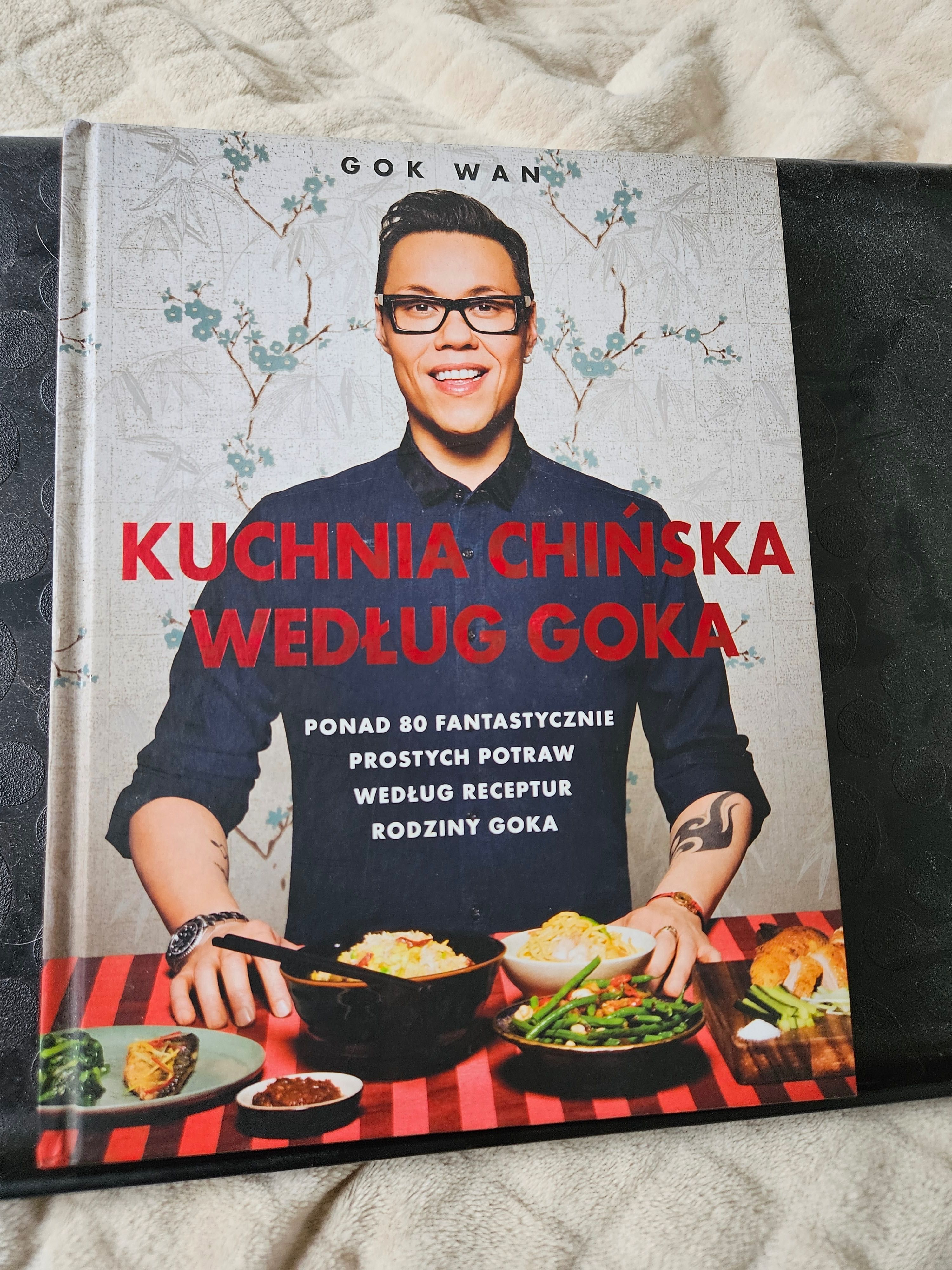 Książka kucharska Kuchnia chińska według Goka - G. Wan (twarda oprawa)