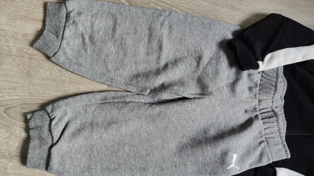 Komplet dresowy dres bluza i spodnie dresowe Puma rozmiar 86