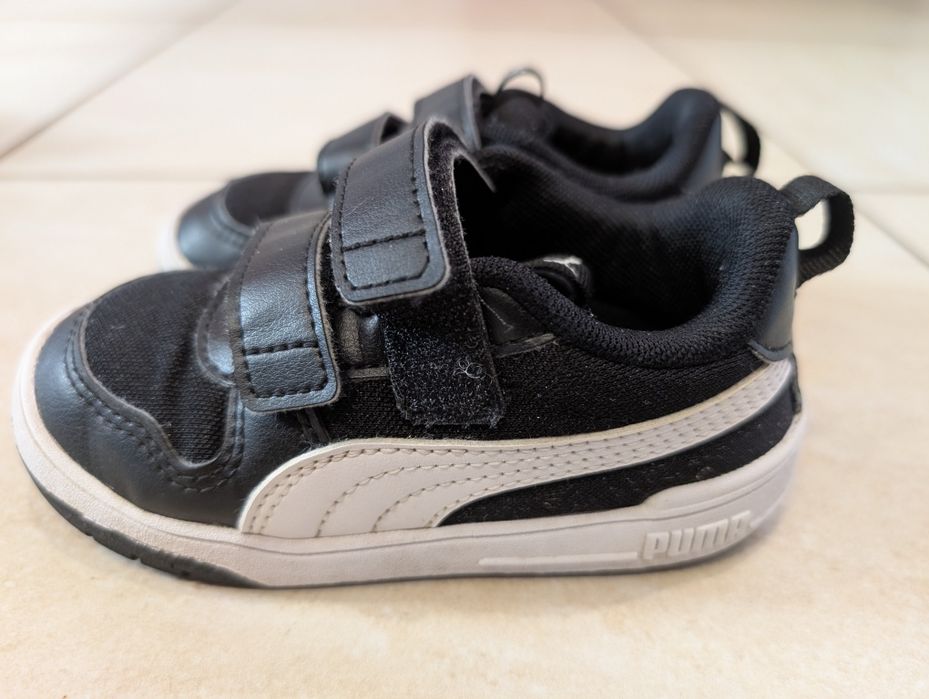Buty dziecięce Puma czarne, rozmiar 24 (15 cm)