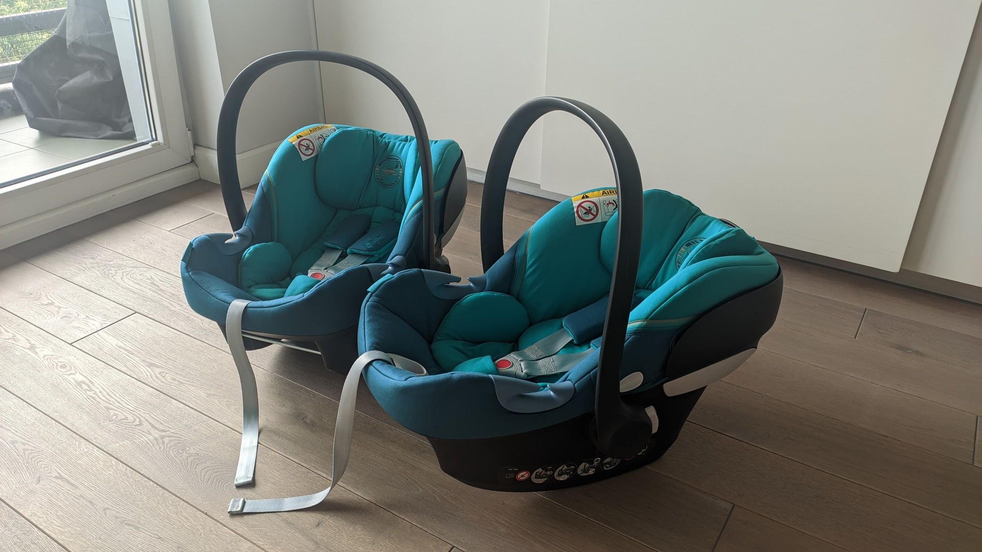 2 Foteliki Cybex Aton M River Blue