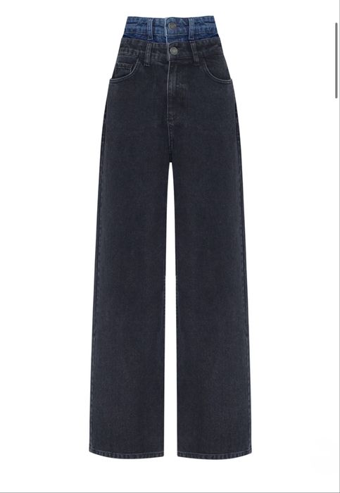 Джинси з подвійним поясом CHER’17 розмір XS