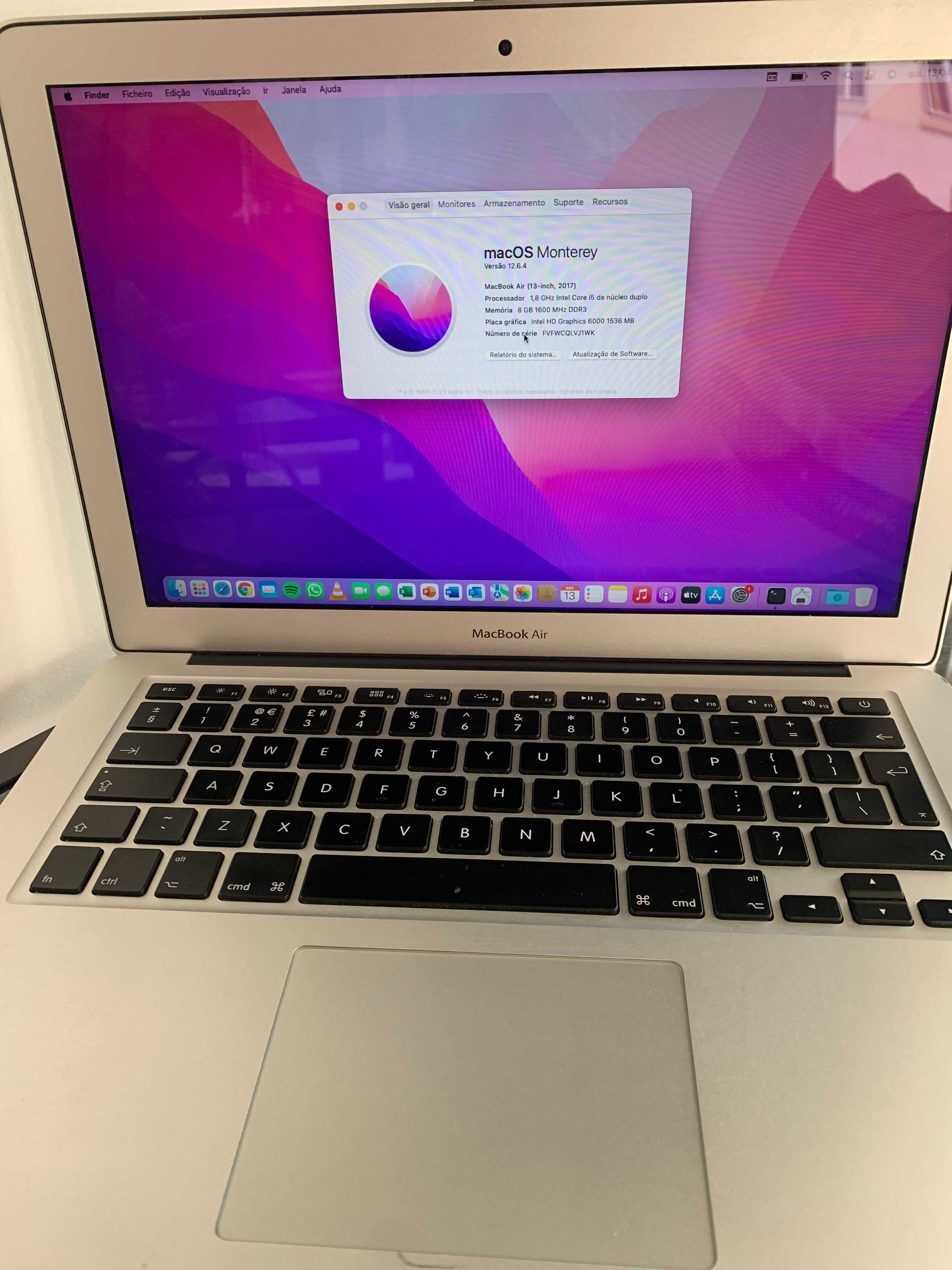 Macbook air a1466 / ano 2017 / bom estado / LOJA FISICA