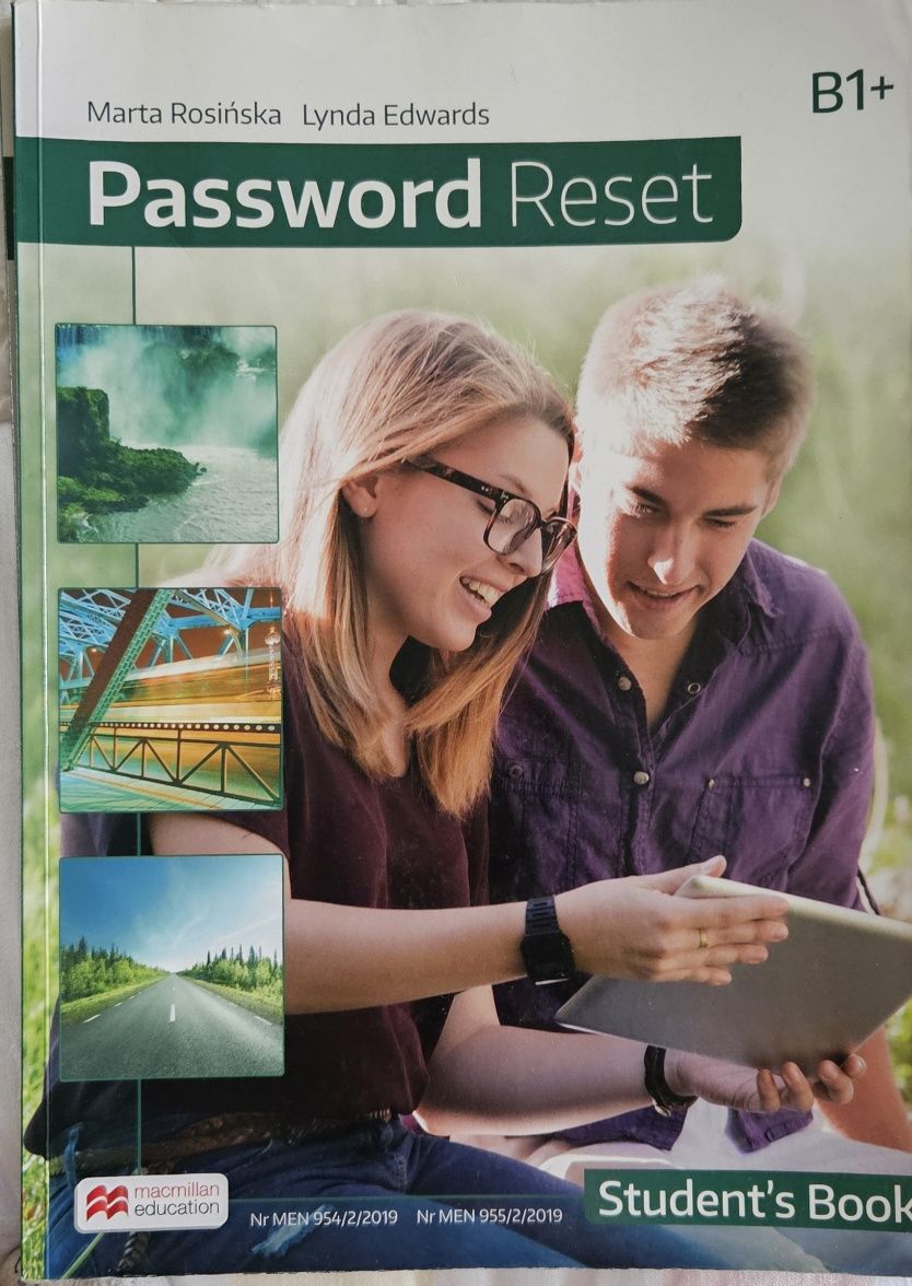 Password reset B1+ podręcznik
