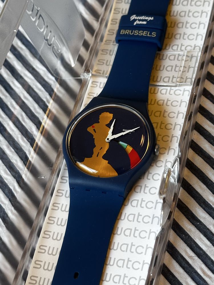 Swatch Edição Limitada Bruxelas – Manequim Pis