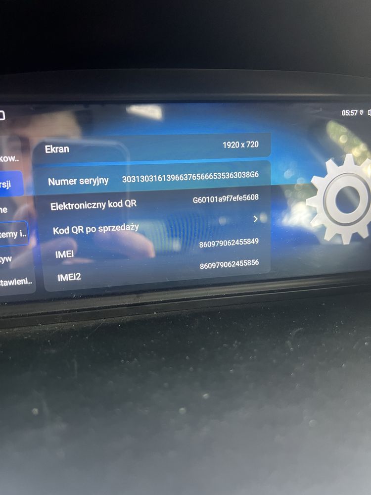 Android ccc 8 gb ram 128 gb  e60 uszkodzone