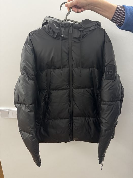 Пуховик Karl Lagerfeld, новий чорний, зимова куртка, розмір ХЛ,XL