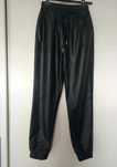 Spodnie skórzane joggery Missguided r. S/36