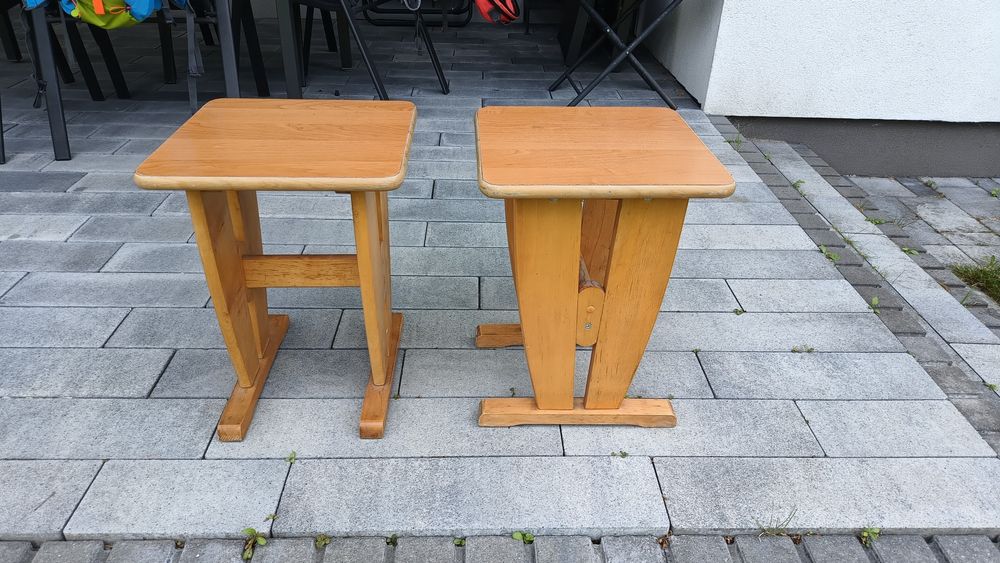 Solidna Taborety 2 sztuki używane