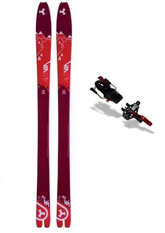 Set zestaw skiturowy Ski Trab Altavia 60 171cm + ATK RT 10 + foka