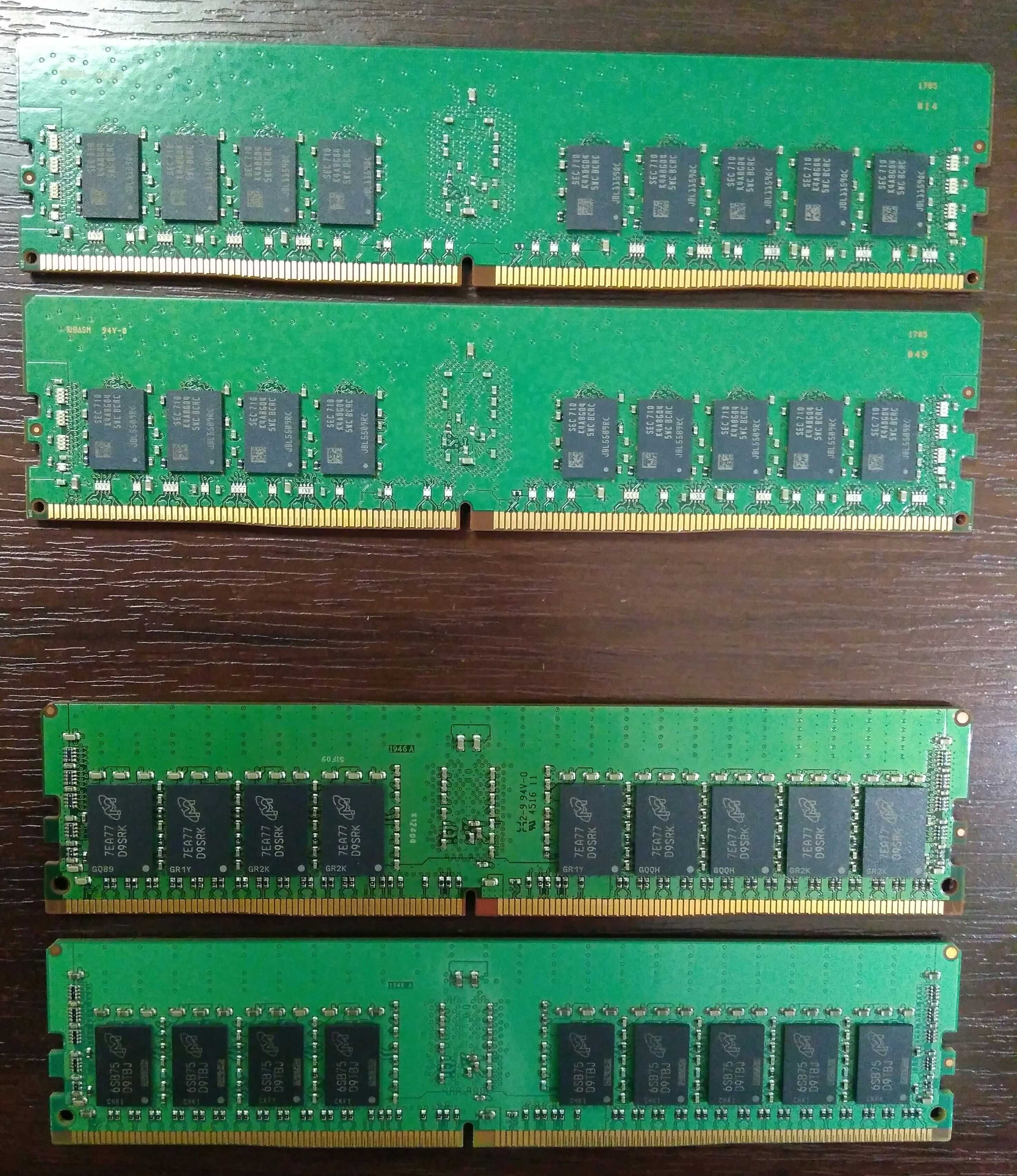Серверная память HP RDIMM DDR4 DDR3 ECC Reg Nanya Samsung Micron