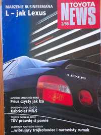 TOYOTA Prius, MR-S, Land Cruiser, Lexus rok 1998