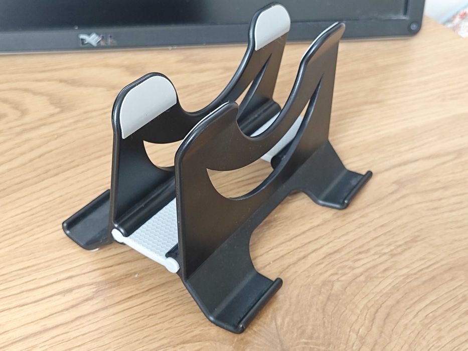 Podstawka pionowa do laptopa – uniwersalna, antypoślizgowa