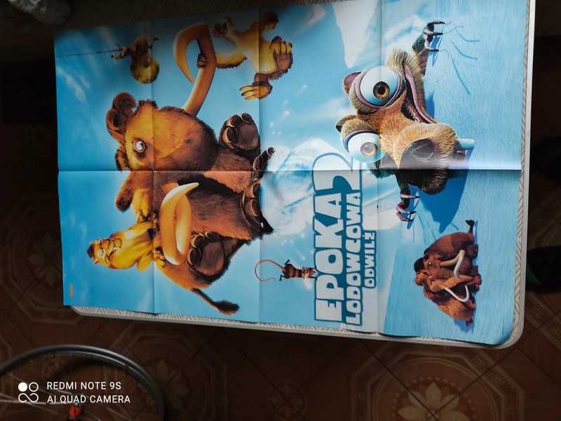 Duży plakat Epoka lodowcowa