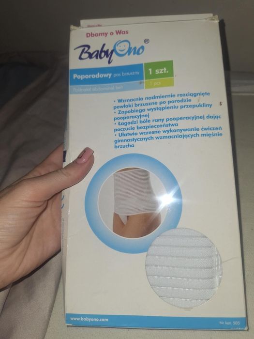 Poporodowy pas  brzuszny