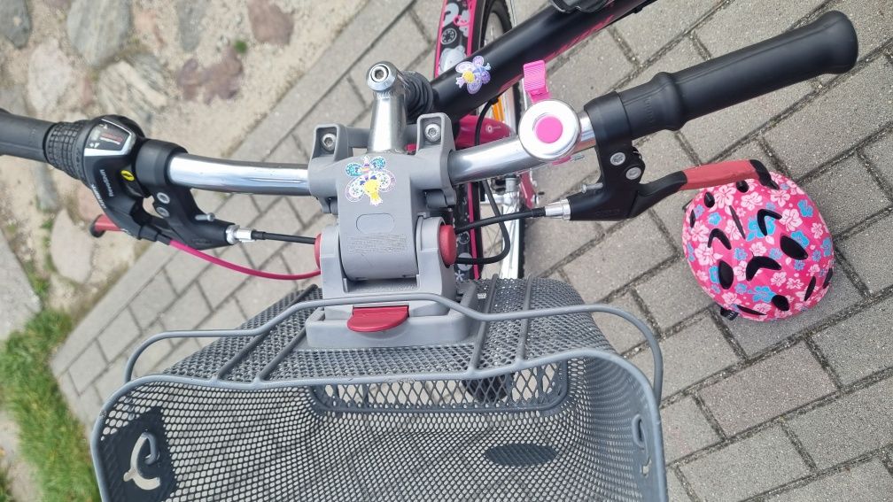 Rower dzieciecy B twin poply 500,przerzutki, koła 24,stan bdb