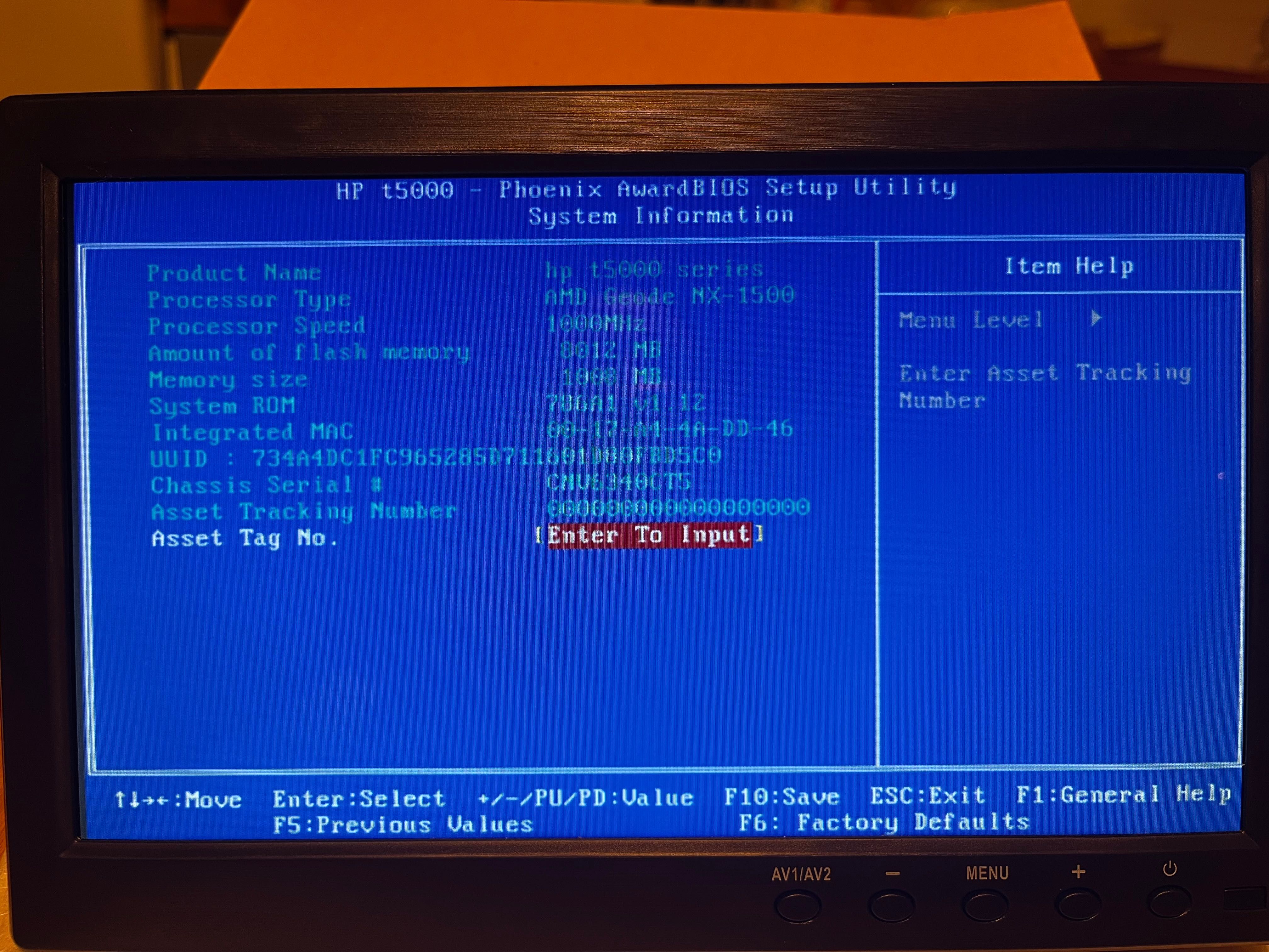 Hp t5720 wersja z PCI