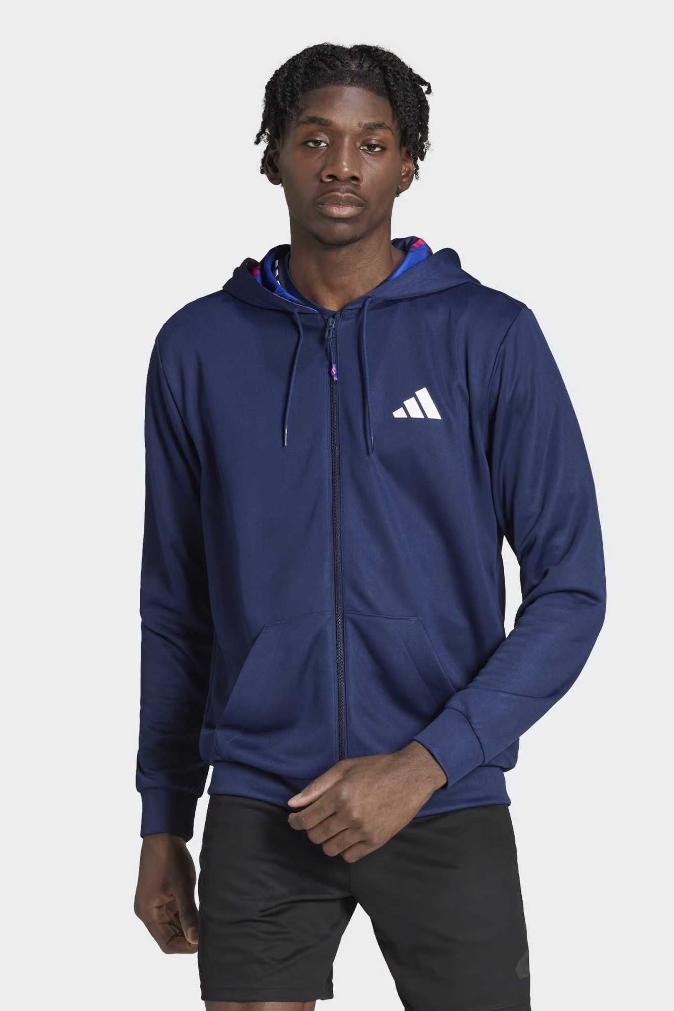 Adidas męska bluza treningowa Train ESSENTIALS Aeroready r. M | IB8139