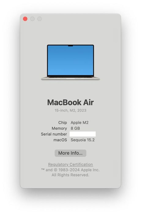 Macbook Air 15 2023 10 cores 8ram 512gb silver MQKQ3 MQKV3 Новый*850$