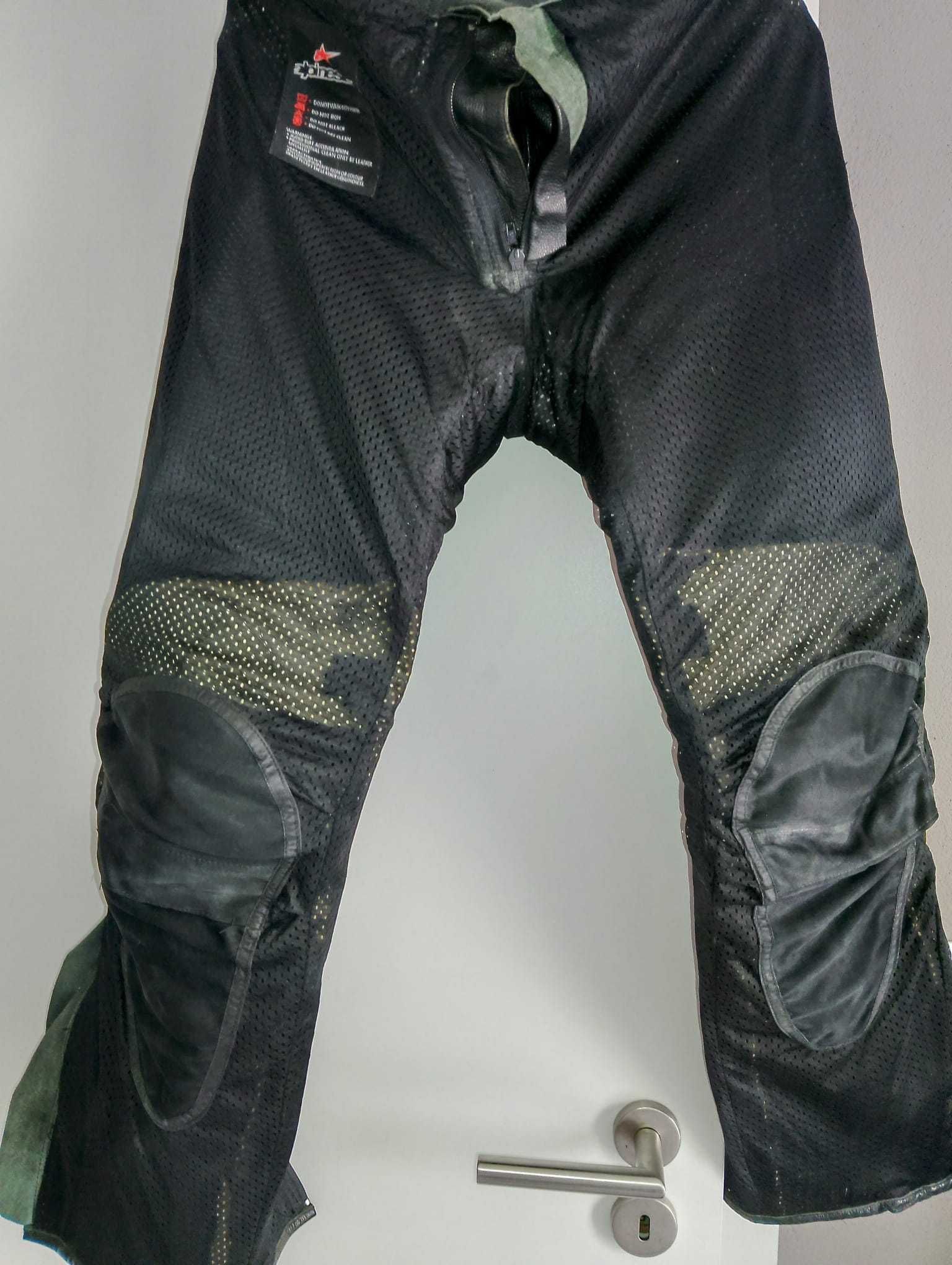 Calça de Mota em pele Alpinestars