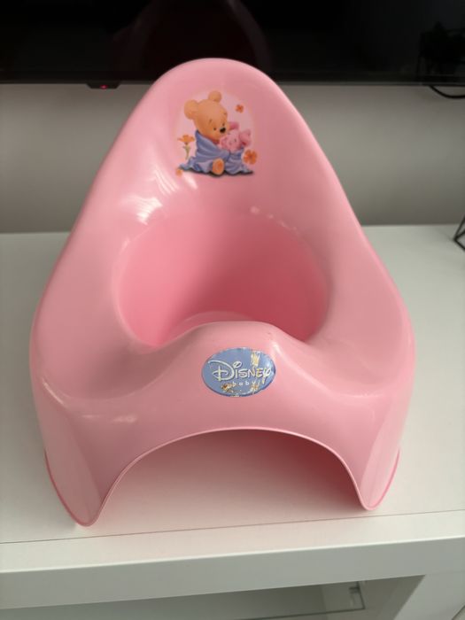 Nocnik różowy Disney z Kubusiem Puchatkiem