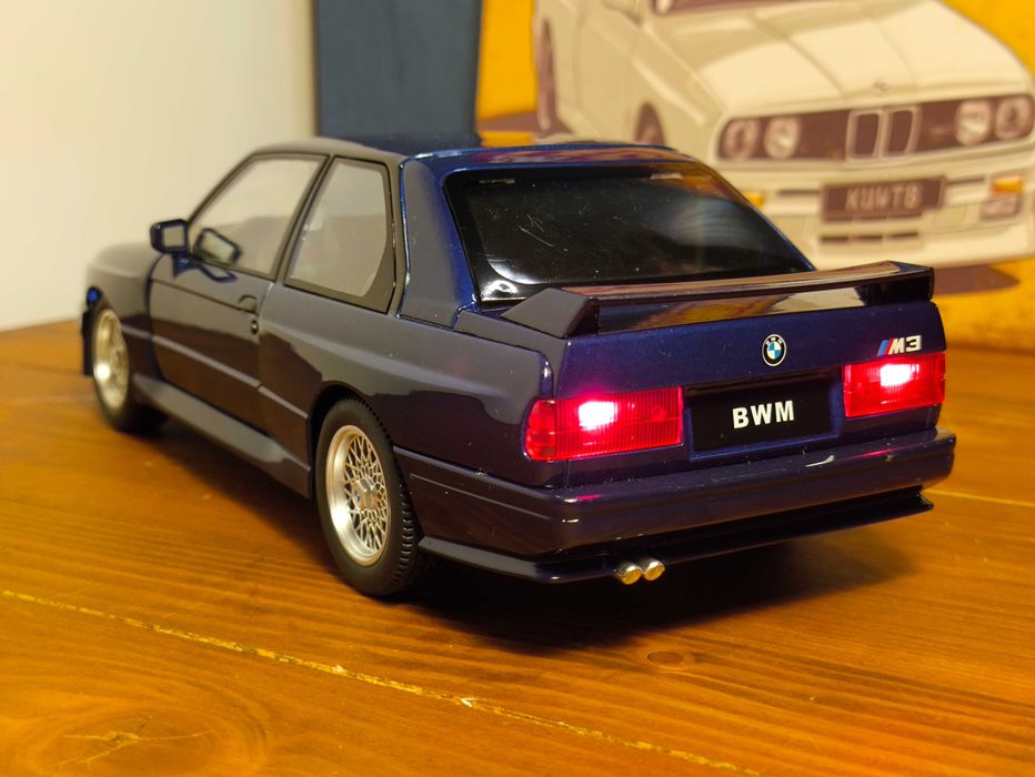 Model BMW M3 e30 w skali 1:24