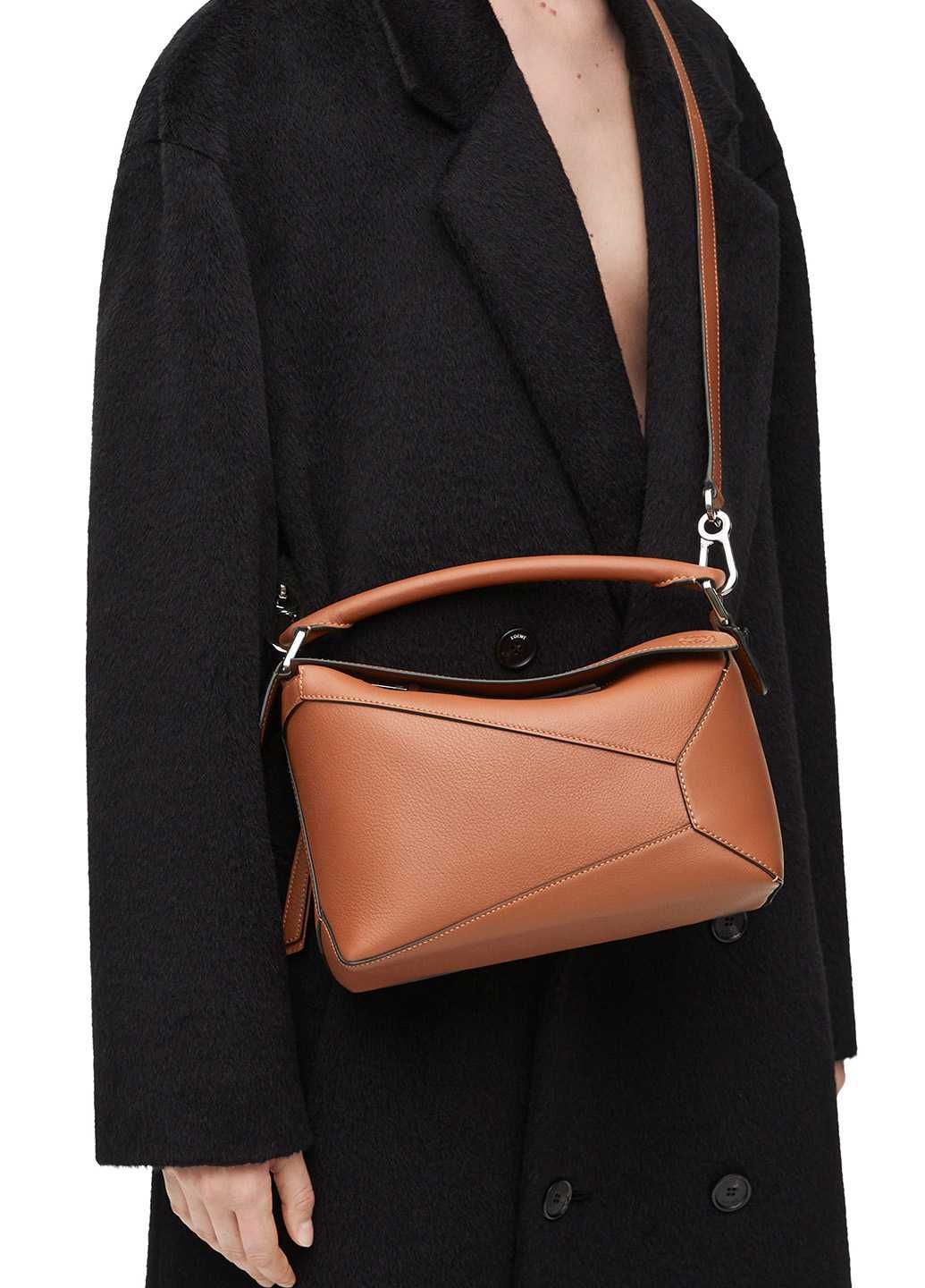Сумка Small Puzzle Bag Classic Calfskin Tan
