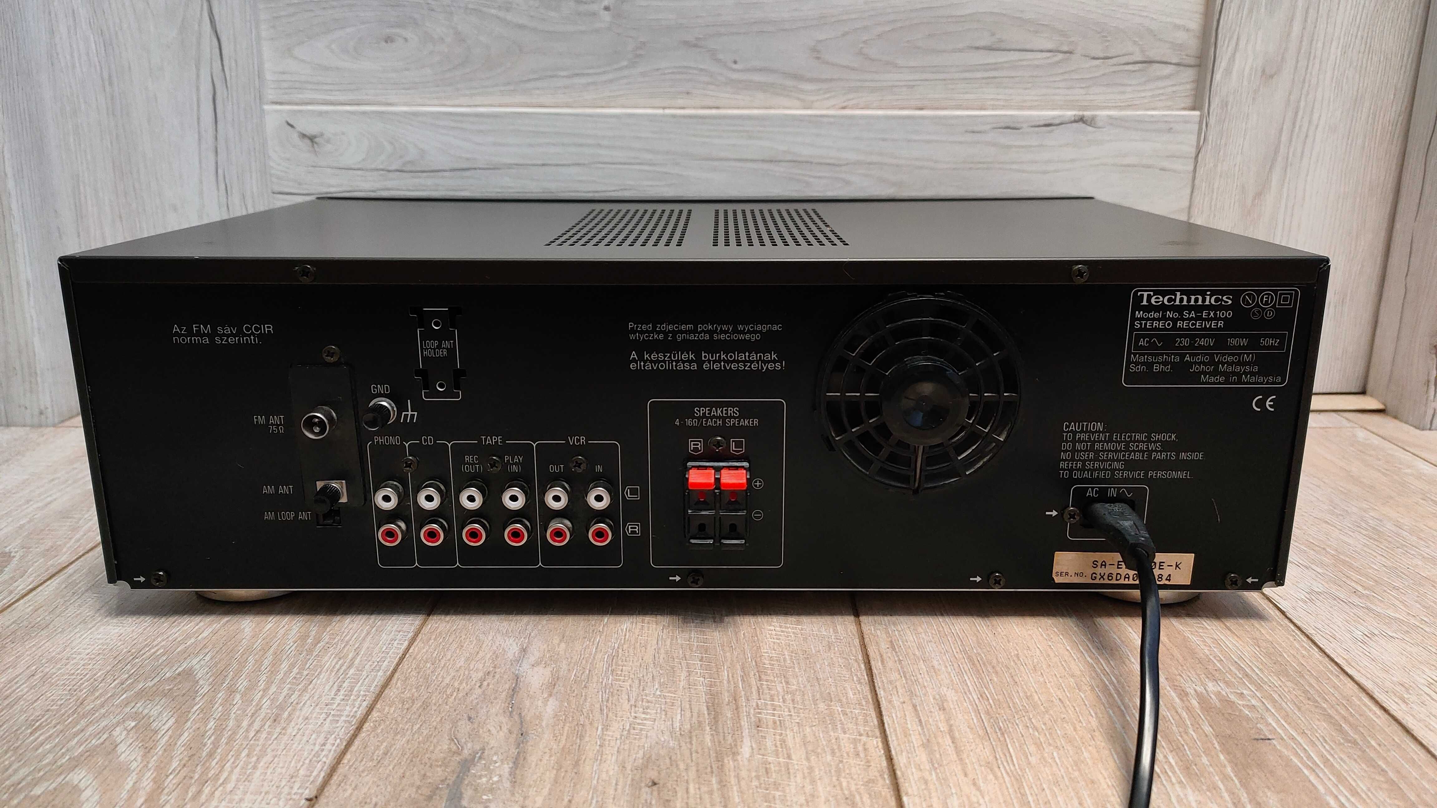 Amplituner Technics SA-EX 100 ! BDB STAN ! OKAZJA ! POLECAM !