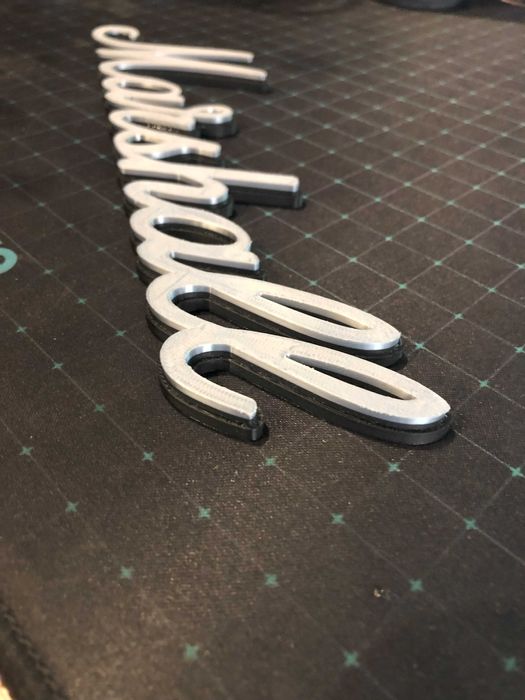 Marshall logo na ścianę