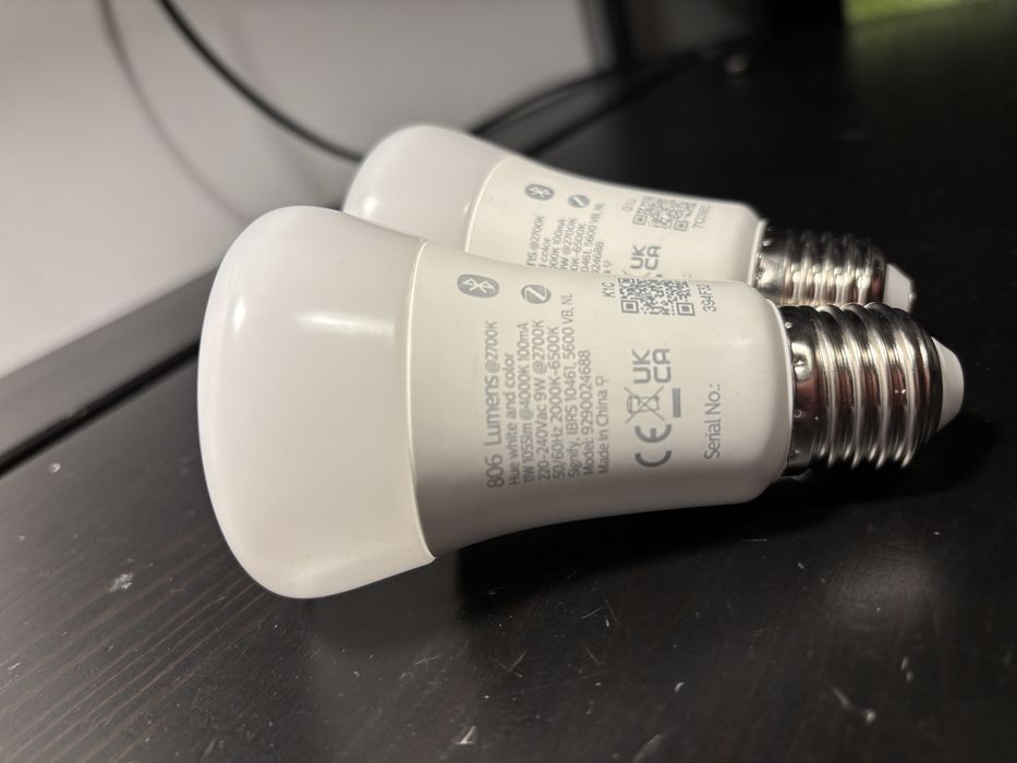 Żarówki Philips Hue White and color E27 1100 lm 2 szt. 11W