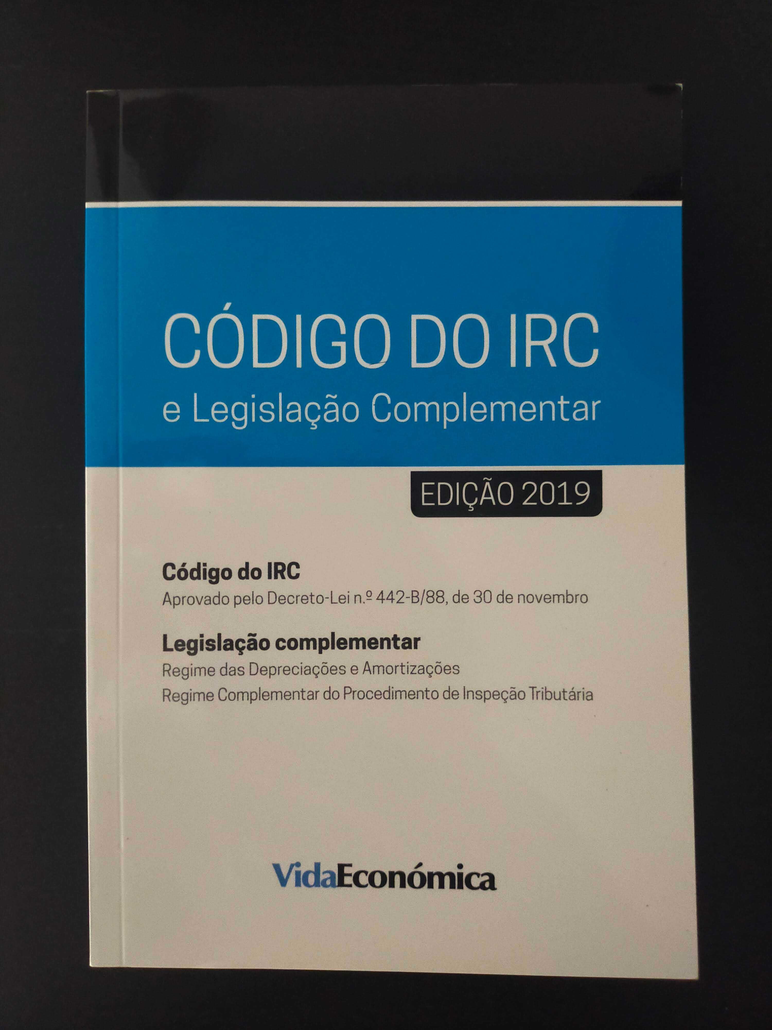 Código do IRC e Legislação Complementar Edição 2019