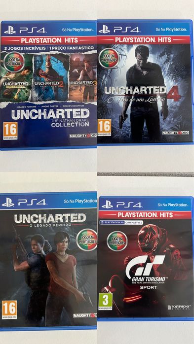 Vendo Jogos Playstation 4