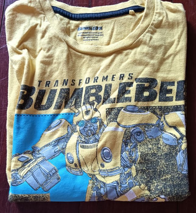 T shirt amarela infantil